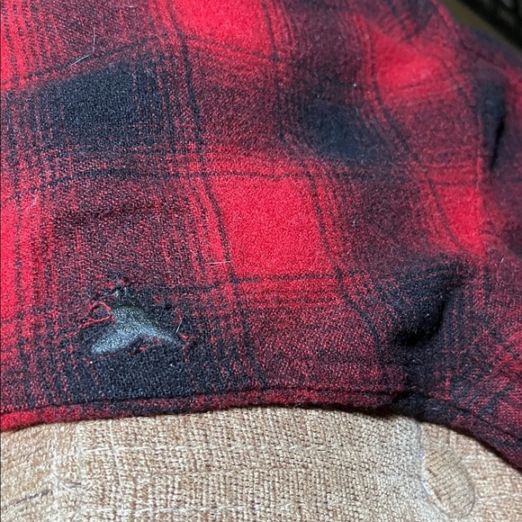 Vintage Pendleton Red and Black Wool Shirt - Picture 7 of 7